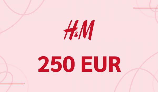 H and M Gift Card 250 EUR