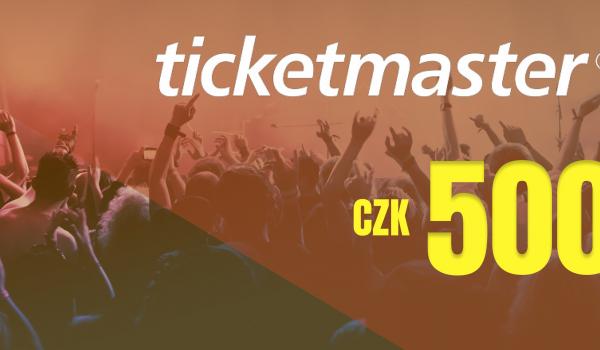Ticketmaster Gift Card 500 CZK