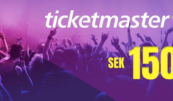 Ticketmaster Gift Card 150 SEK