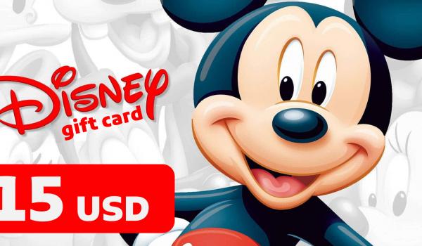 Disney Gift Card 15 USD