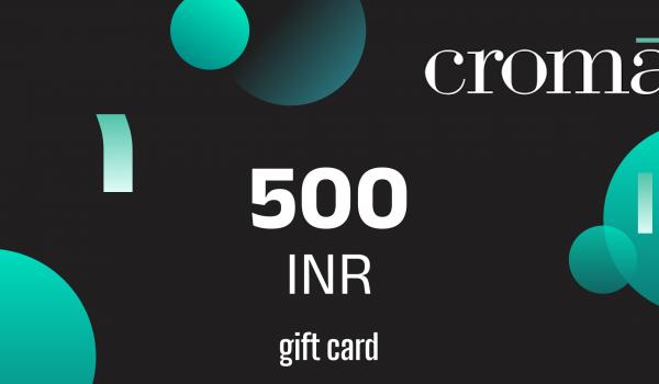 Croma Gift Card 500 INR