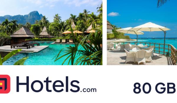 Hotelscom Gift Card 80 GBP