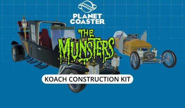 Planet Coaster The Munsters Munster Koach Construction Kit (DLC)