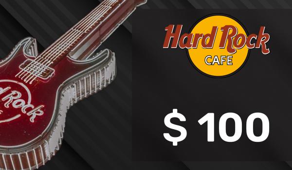 Hard Rock Cafe Gift Card 100 USD