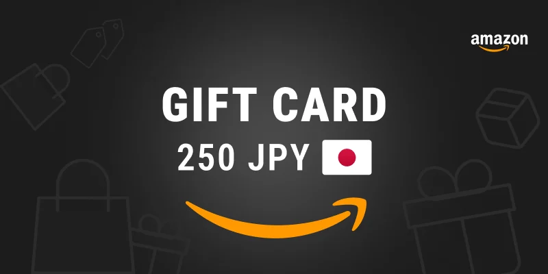 Amazon Gift Card 250 JPY