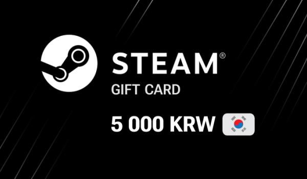 Steam Gift Card 5000 KRW