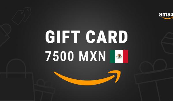 Amazon Gift Card 7500 MXN