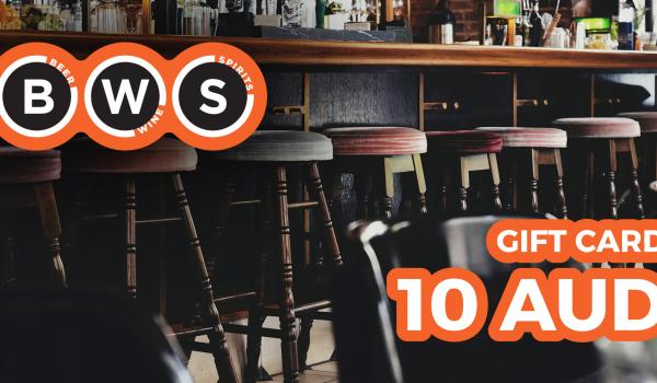 BWS Gift Card 10 AUD