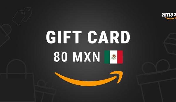 Amazon Gift Card 80 MXN
