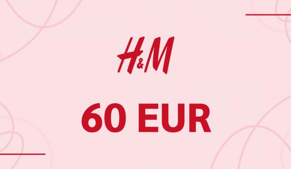 H and M Gift Card 60 EUR