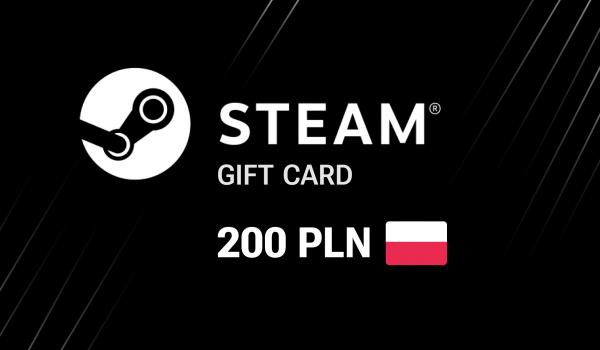 Steam Gift Card 200 PLN