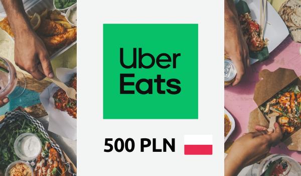 Uber Eats Gift Card 500 PLN