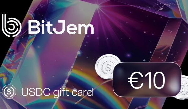 BitJem USDC Gift Card 10 EUR