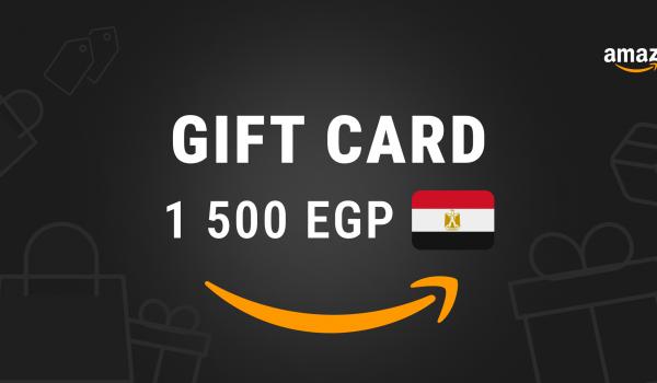 Amazon Gift Card 1500 EGP