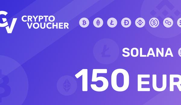 Crypto Voucher SOLANA 150 EUR