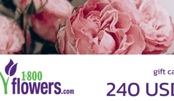 1 800 FLOWERS Gift Card 240 USD
