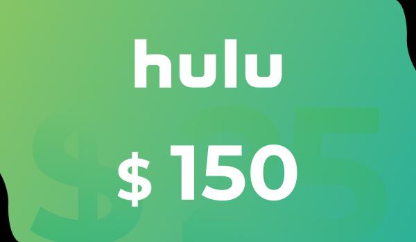 Hulu Gift Card 150 USD