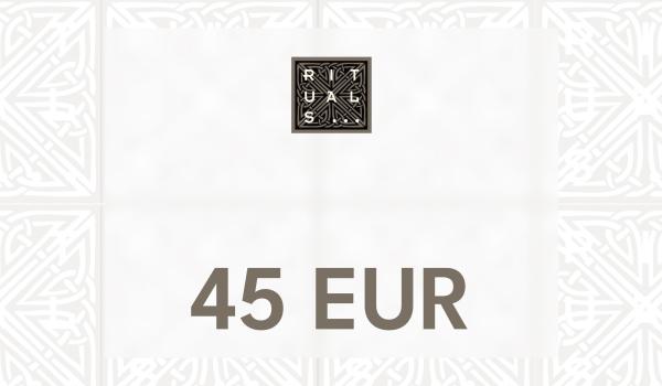 Rituals Gift Card 45 EUR
