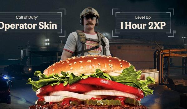 Call of Duty Modern Warfare II Burger King Operator Skin 1 Hour 2XP Call of Duty (PC)