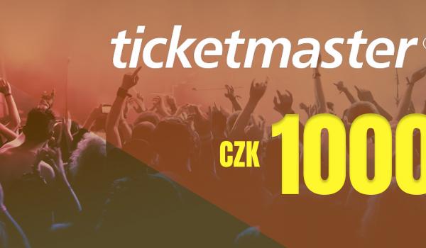 Ticketmaster Gift Card 1000 CZK