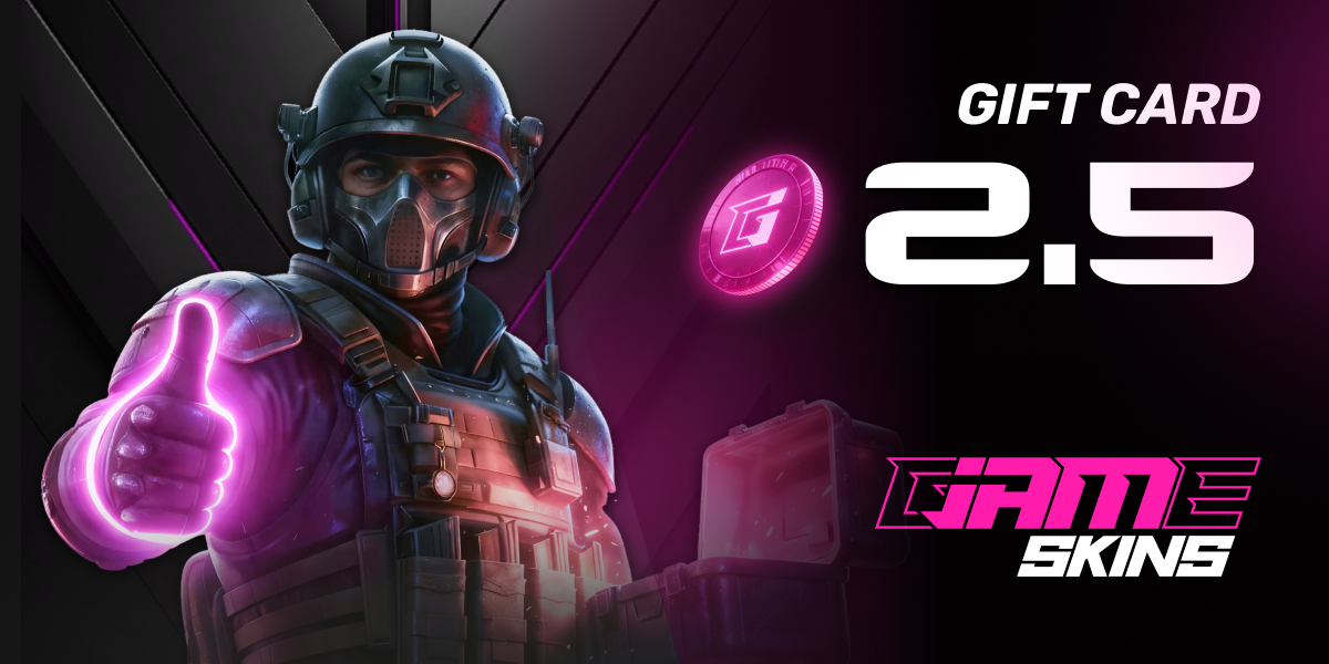 JamSkins Gift Card 2.5 Coins