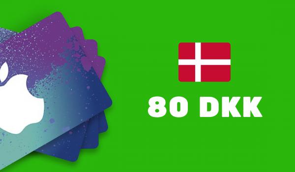 Apple iTunes Gift Card 80 DKK
