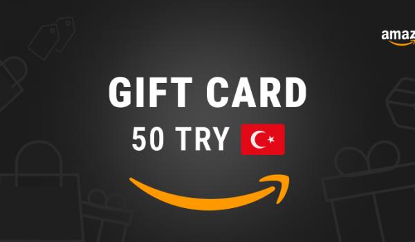 Amazon Gift Card 50 TRY
