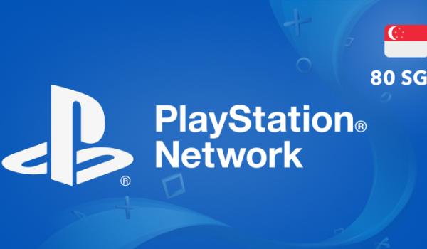 PlayStation Network Gift Card 80 SGD