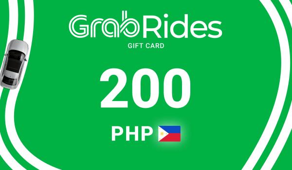 Grab Rides Gift Card 200 PHP