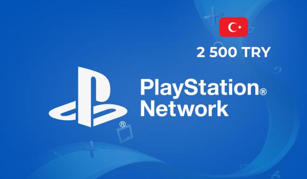 PlayStation Network Gift Card 2500 TRY