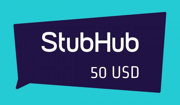 StubHub Gift Card 50 USD
