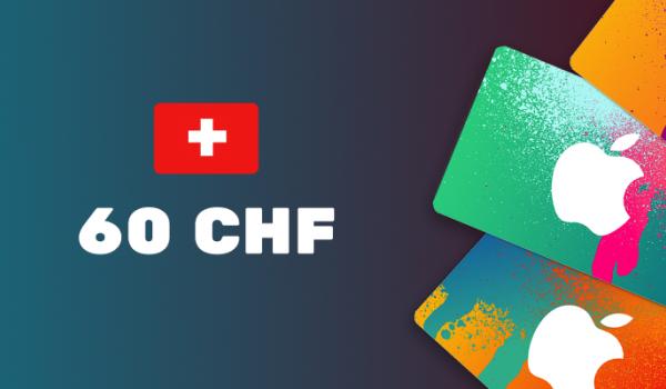 Apple iTunes Gift Card 60 CHF