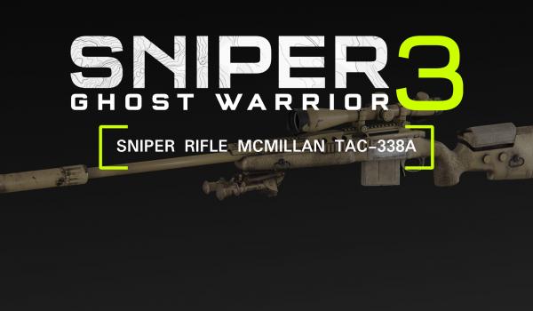 Sniper Ghost Warrior 3 Sniper Rifle McMillan TAC338A (DLC)