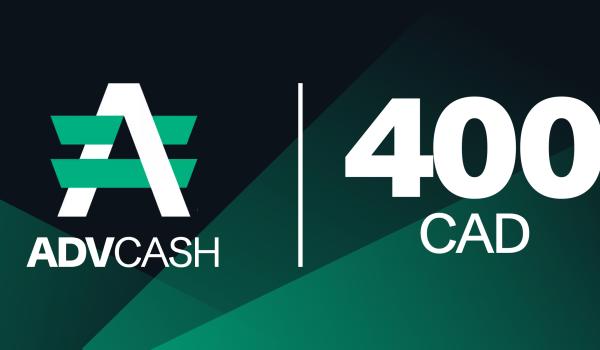 Advanced Cash Gift Card 400 CAD