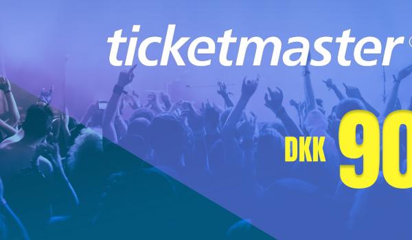 Ticketmaster Gift Card 90 DKK