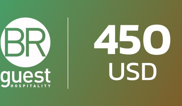 BR Guest Gift Card 450 USD