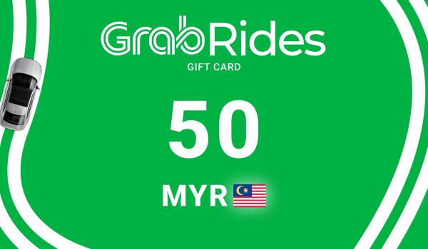 Grab Rides Gift Card 50 MYR
