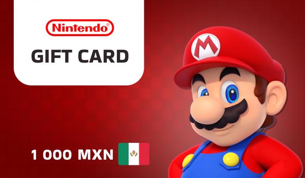Nintendo eShop Card 1000 MXN