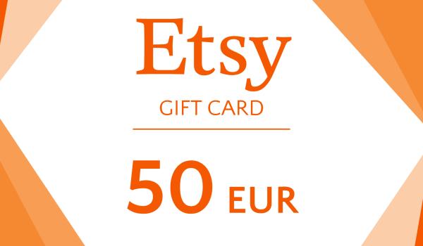 Etsy Gift Card 50 EUR