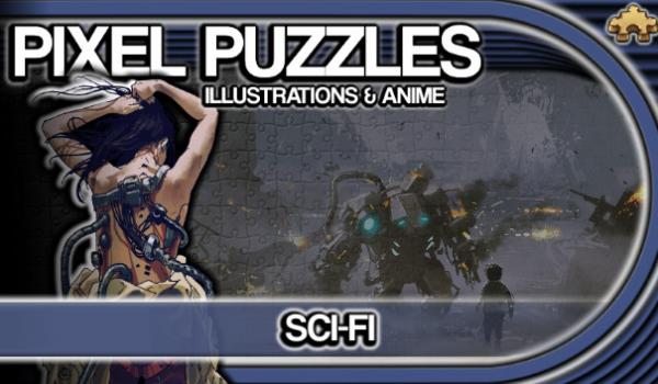 Pixel Puzzles Illustrations and Anime Jigsaw Pack Sci Fi (PC)