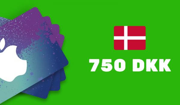Apple iTunes Gift Card 750 DKK
