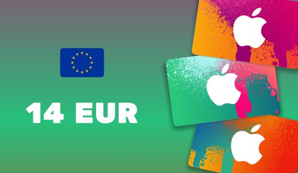 Apple iTunes Gift Card 14 EUR