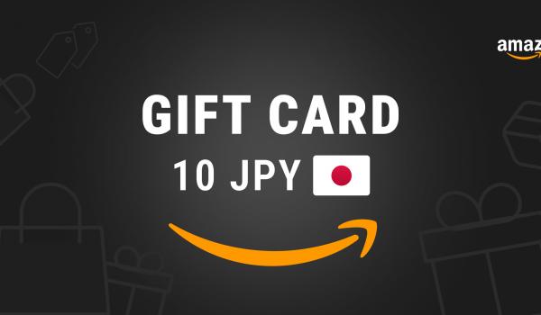 Amazon Gift Card 10 JPY