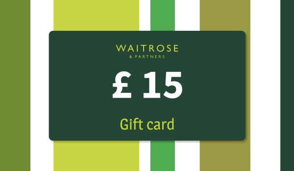 Waitrose Gift Card 15 GBP