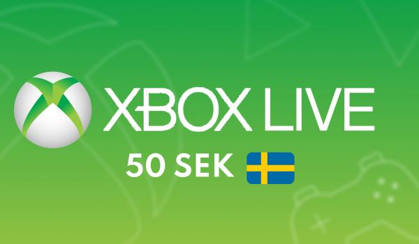 XBOX Live Gift Card 50 SEK