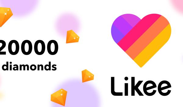 Likee Gift Card 20000 Diamonds