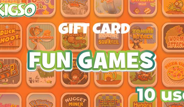 Kigso Games Gift Card 10 USD