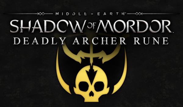 Middleearth Shadow of Mordor Deadly Archer Rune (DLC)