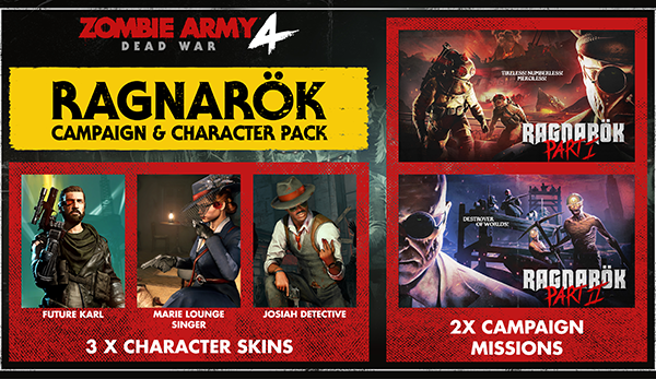 Zombie Army 4 Ragnarok Campaign and Character Pack (PC)