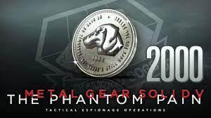 METAL GEAR SOLID V THE PHANTOM PAIN MB Coin 2000 (DLC)